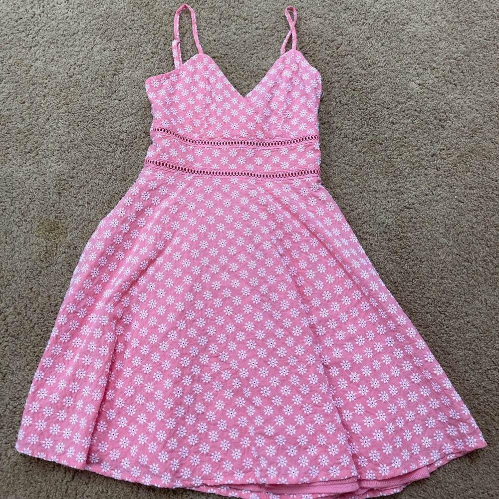 Francesca’s brand Pink Floral Dress